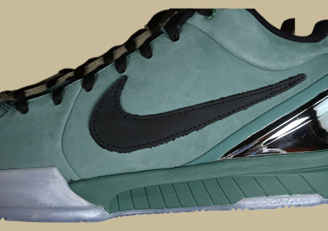 Nike Kobe "Girl Dad" Bicoastal Black Metallic Silver Tribute Low-Top Basketball Shoe