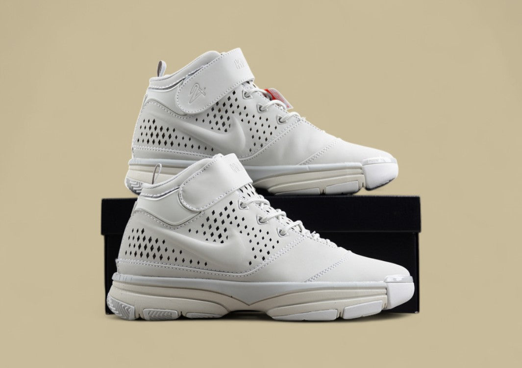 Nike Kobe "Light Bone" Minimalist Monochrome Mid-Top Basketball Shoe