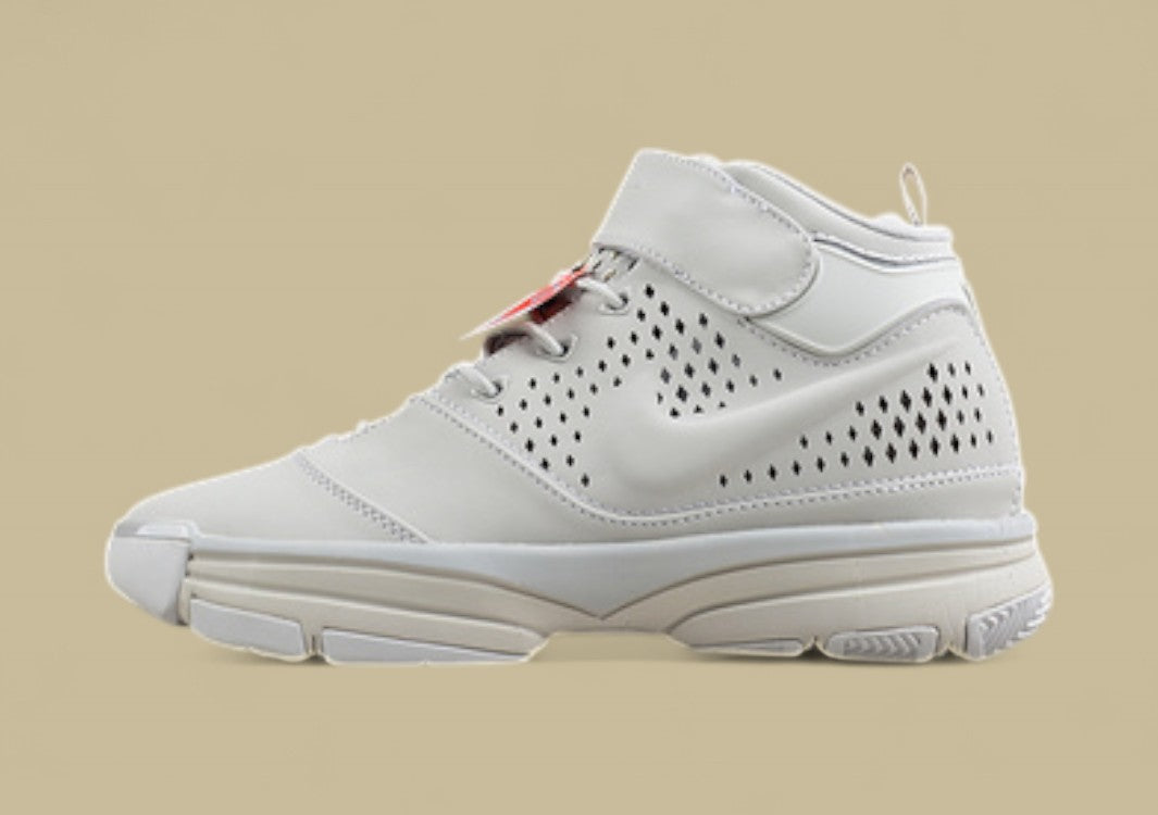 Nike Kobe "Light Bone" Minimalist Monochrome Mid-Top Basketball Shoe