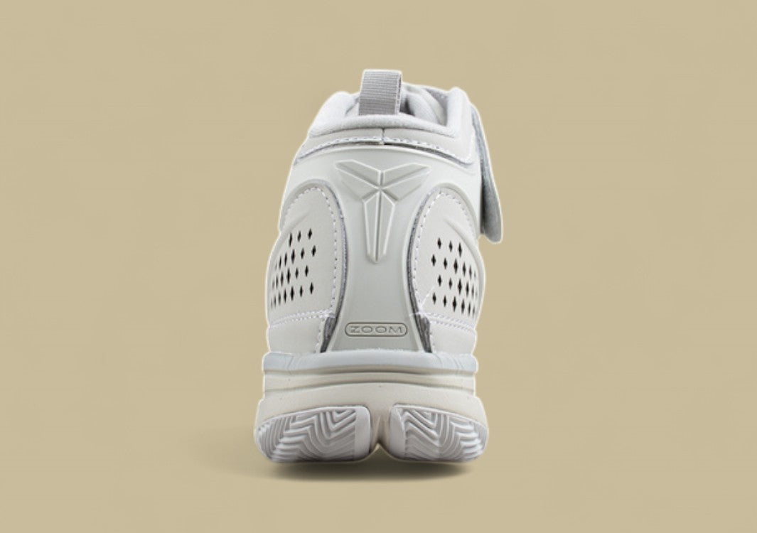 Nike Kobe "Light Bone" Minimalist Monochrome Mid-Top Basketball Shoe