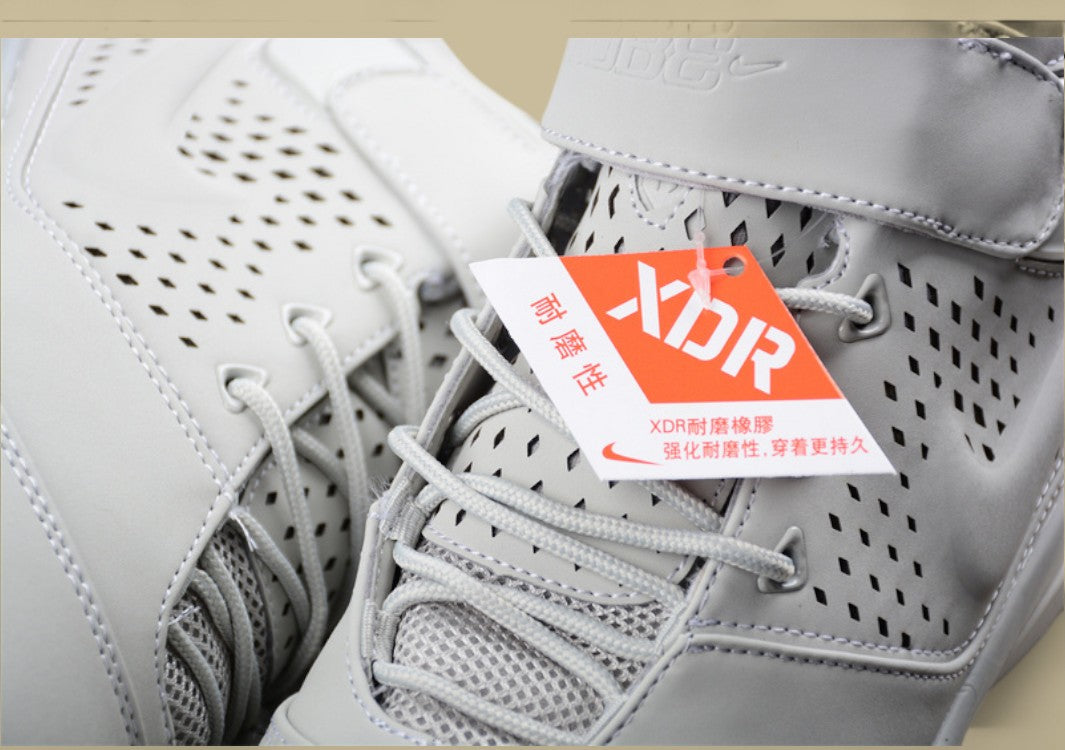 Nike Kobe "Light Bone" Minimalist Monochrome Mid-Top Basketball Shoe