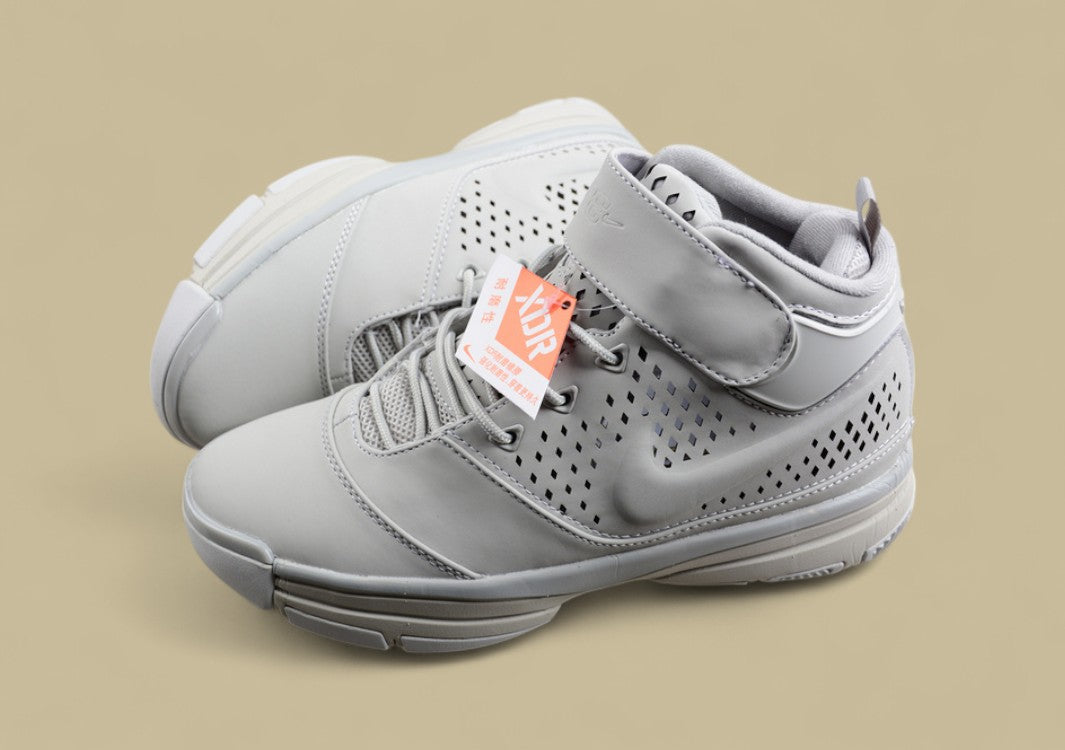 Nike Kobe "Light Bone" Minimalist Monochrome Mid-Top Basketball Shoe