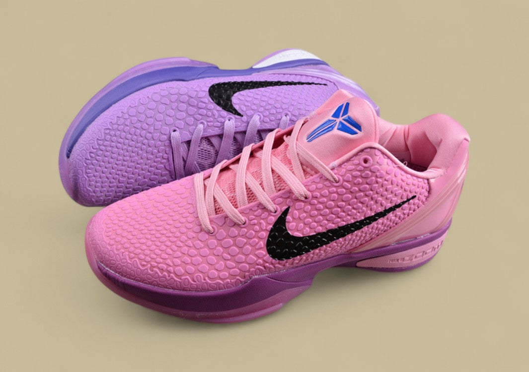 Nike Kobe "Mambacita" Pink Purple Black Tribute Edition Low-Top Basketball Shoe with Vibrant Gradient Design