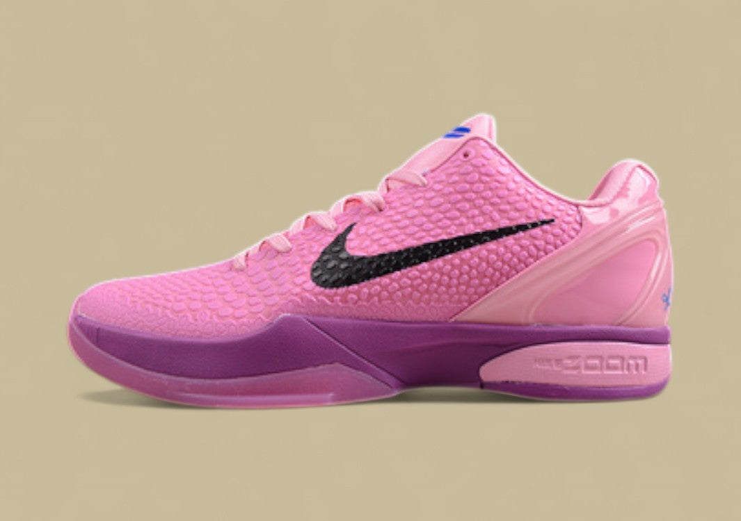 Nike Kobe "Mambacita" Pink Purple Black Tribute Edition Low-Top Basketball Shoe with Vibrant Gradient Design