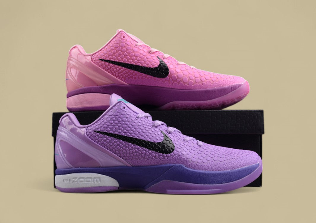 Nike Kobe "Mambacita" Pink Purple Black Tribute Edition Low-Top Basketball Shoe with Vibrant Gradient Design