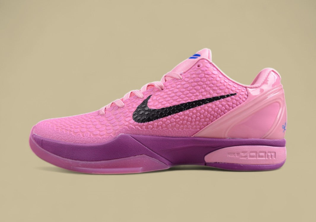 Nike Kobe "Mambacita" Pink Purple Black Tribute Edition Low-Top Basketball Shoe with Vibrant Gradient Design