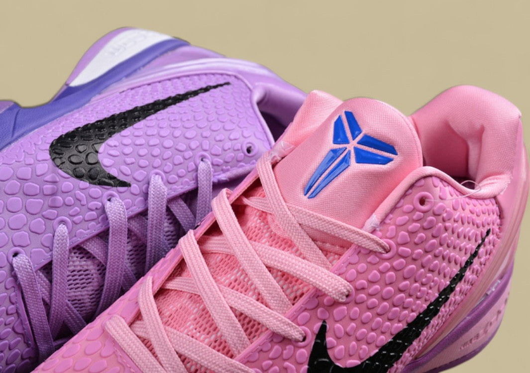 Nike Kobe "Mambacita" Pink Purple Black Tribute Edition Low-Top Basketball Shoe with Vibrant Gradient Design