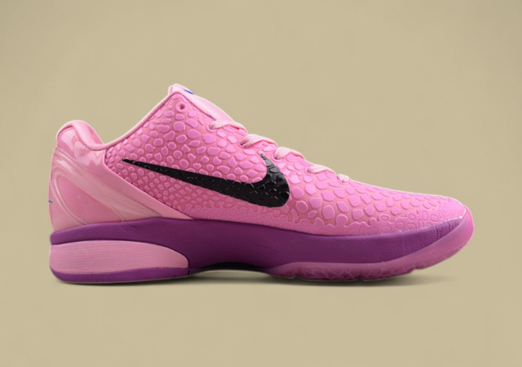 Nike Kobe "Mambacita" Pink Purple Black Tribute Edition Low-Top Basketball Shoe with Vibrant Gradient Design