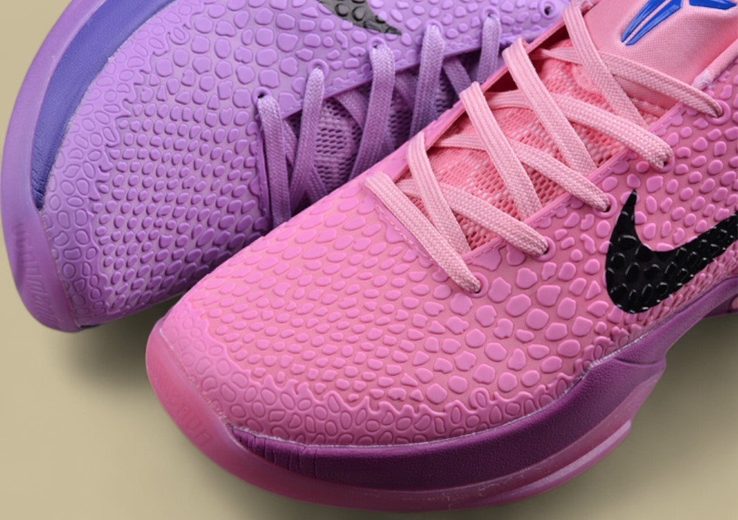 Nike Kobe "Mambacita" Pink Purple Black Tribute Edition Low-Top Basketball Shoe with Vibrant Gradient Design