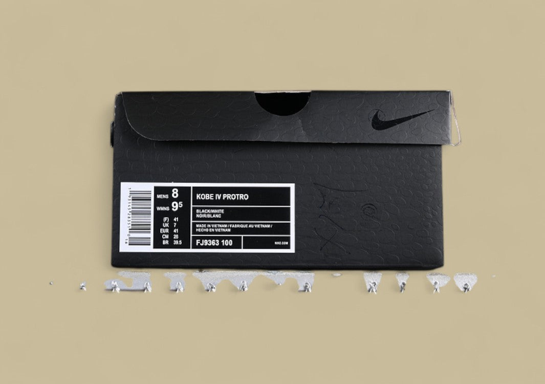 Nike Kobe  "Mambacita" White Black Metallic Gold Tribute Low-Top Basketball Shoe