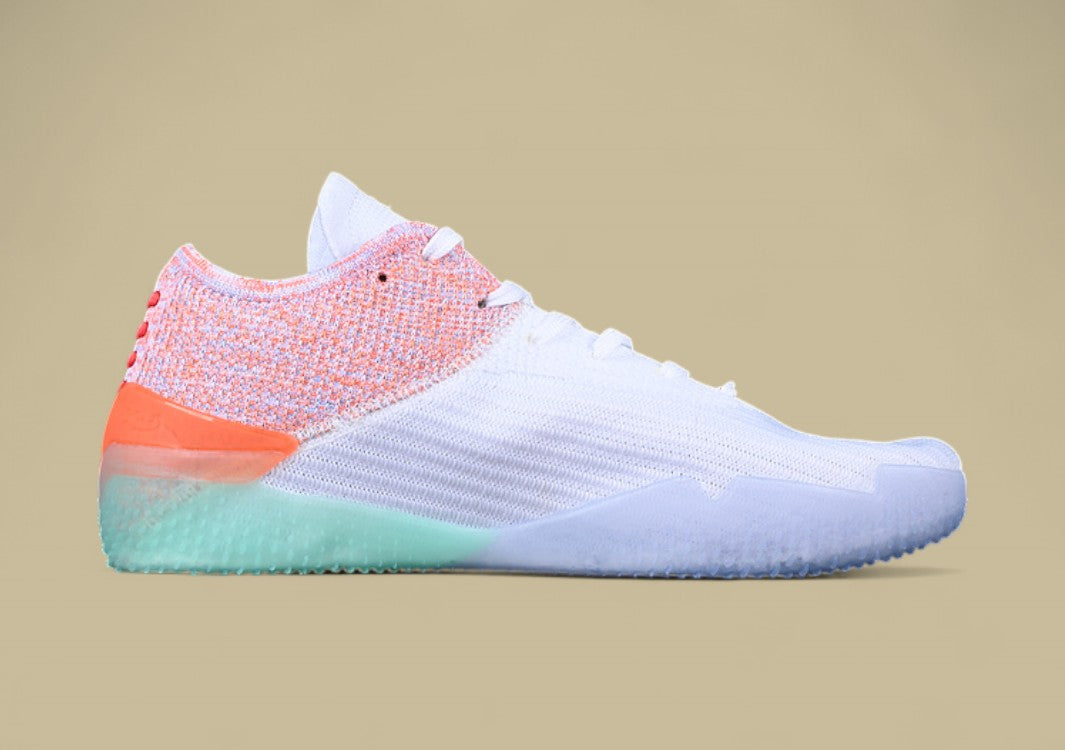 Nike Kobe Nxt 360 Pink Green White Orange Gradient Sole With Bright Flyknit Low-top Design