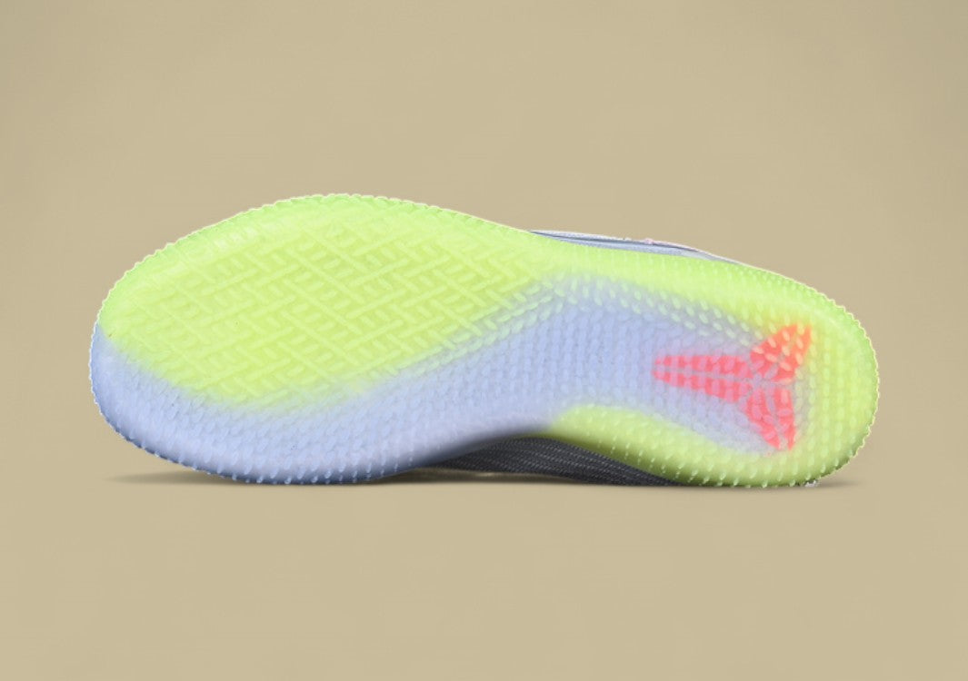 Nike Kobe Nxt 360 Pink Red Grey Green Flyknit Upper With Glow Sole and Futuristic Build