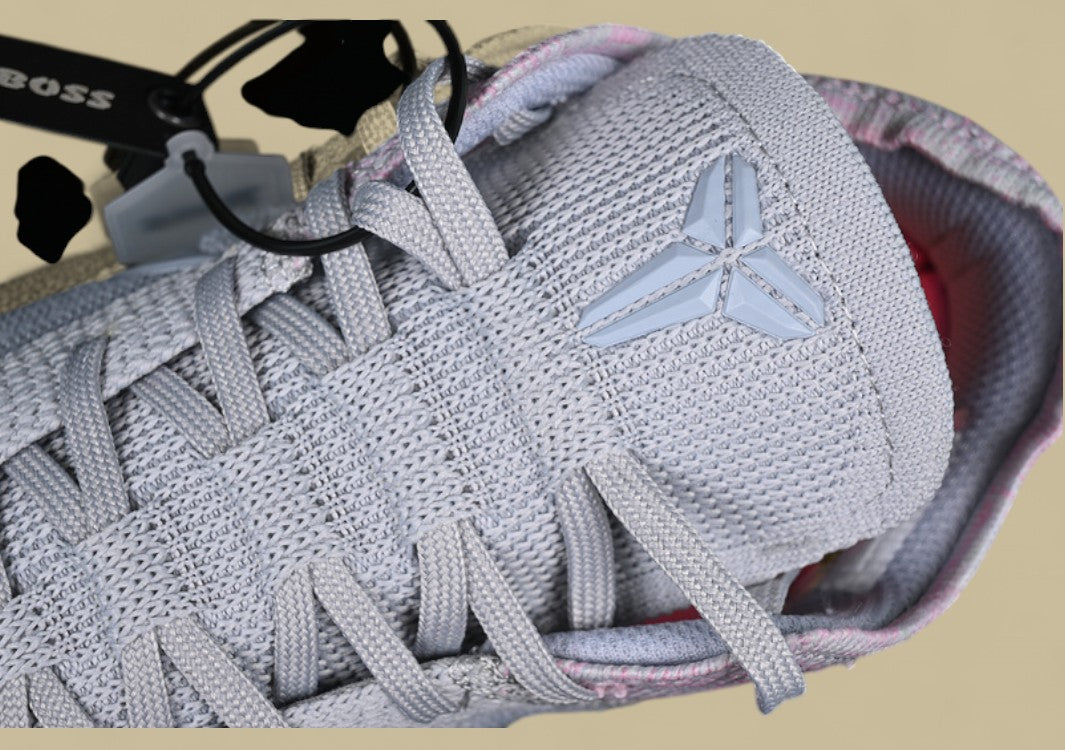 Nike Kobe Nxt 360 Pink Red Grey Green Flyknit Upper With Glow Sole and Futuristic Build