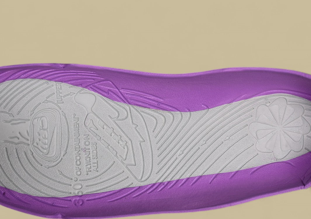 Nike Kobe Nxt 360 Purple Yellow White Red Bold Flyknit Build With Vibrant Gradient Sole