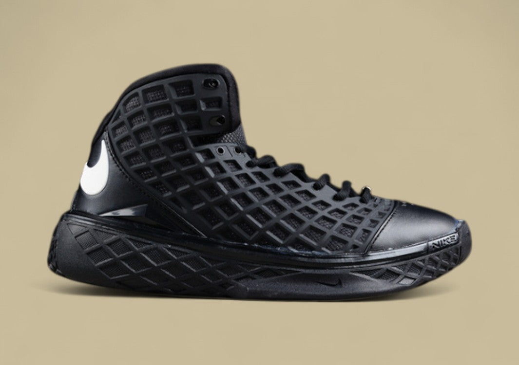 Nike Kobe Orca Black White Anthracite Varsity Maize All-black Cage Design With Bold Accents