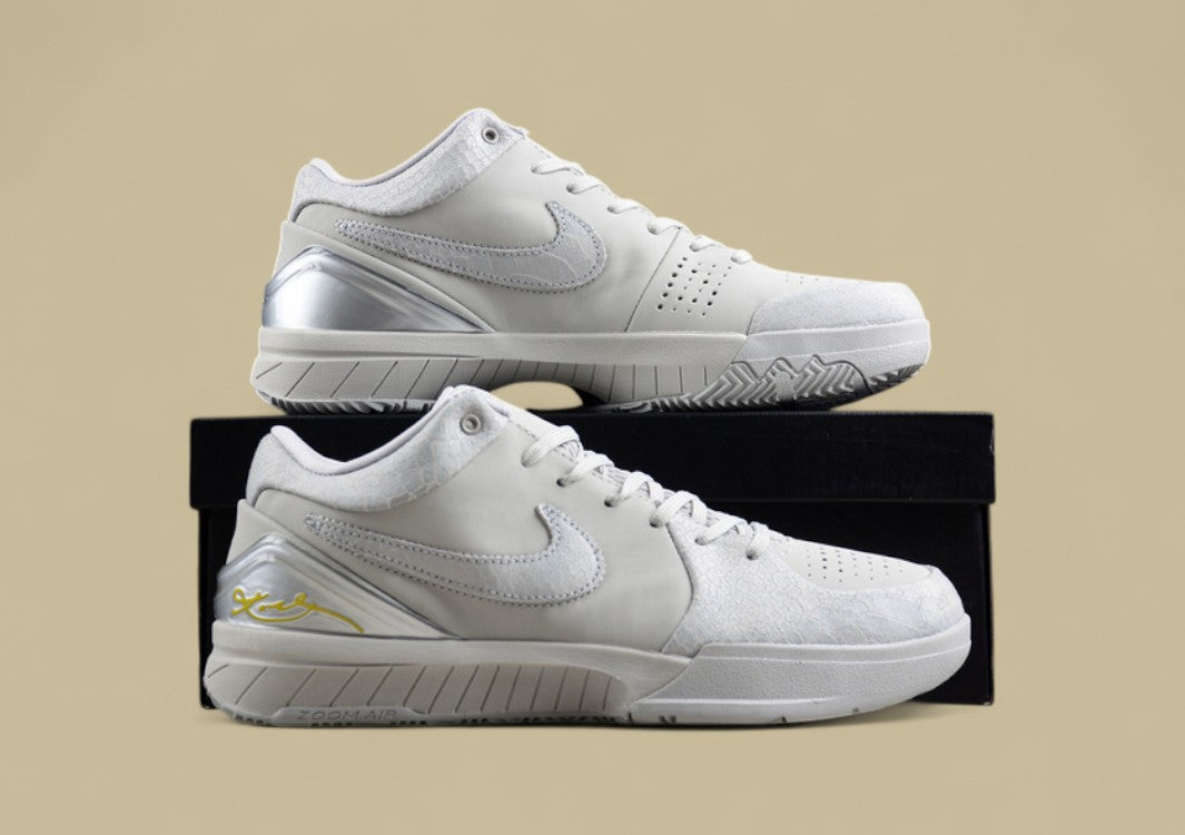 Nike Kobe Protro Bicoastal White grey Basketball Shoes Sleek Design & Pro Performance