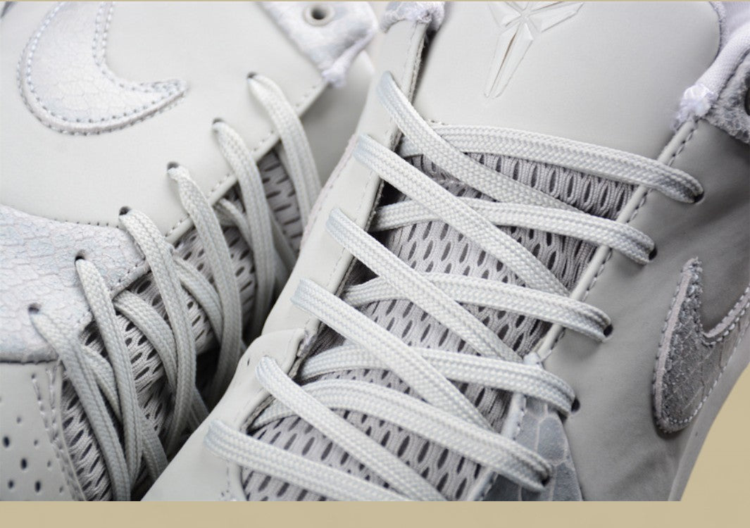 Nike Kobe Protro Bicoastal White grey Basketball Shoes Sleek Design & Pro Performance