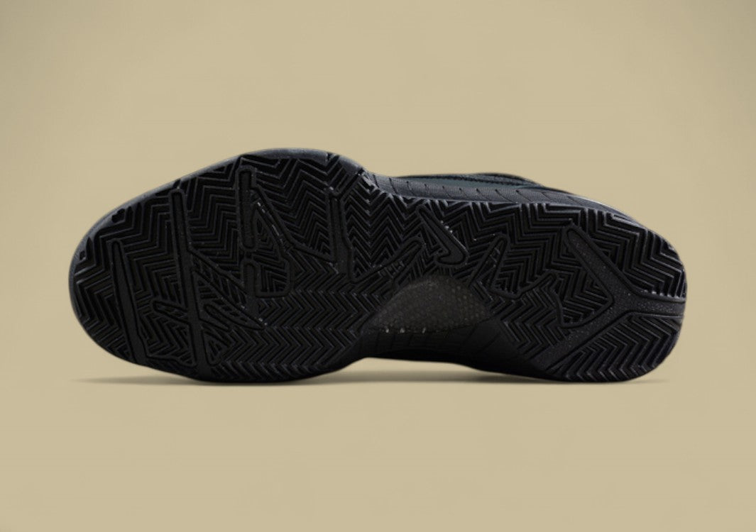 Nike Kobe Protro Black Mamba All-black Basketball Shoes With Snakeskin Texture Detailing