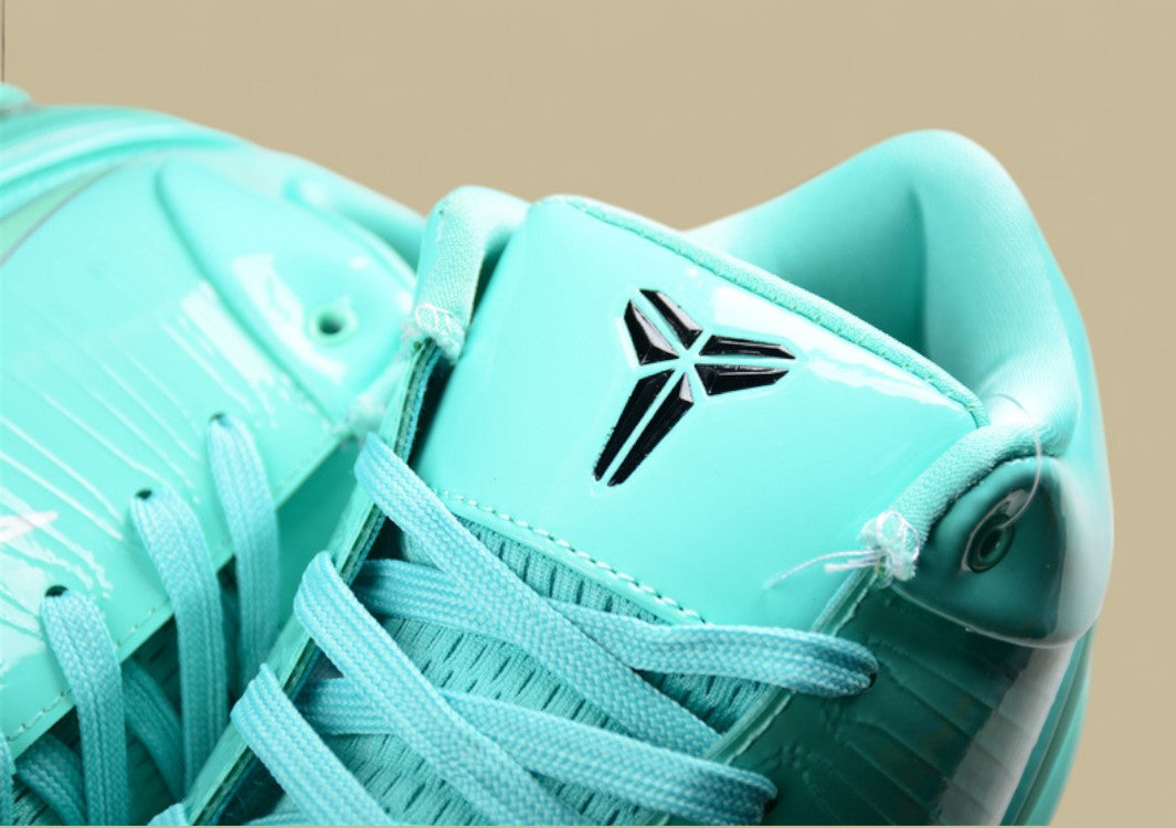 Nike Kobe Protro Black green Basketball Shoes Sleek Mint Gloss Finish With Bold Contrast