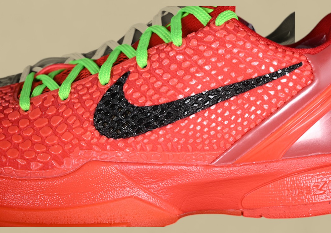 Nike Kobe Protro Green Black Orange Basketball Shoes Bold Scales & Neon Lace Detailing