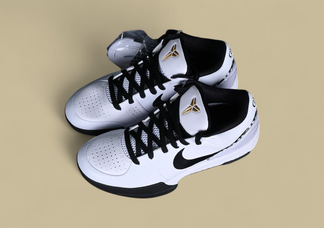 Nike Kobe Protro Mambacita White Black Metallic Gold Elegant Tribute With Bold Detailing