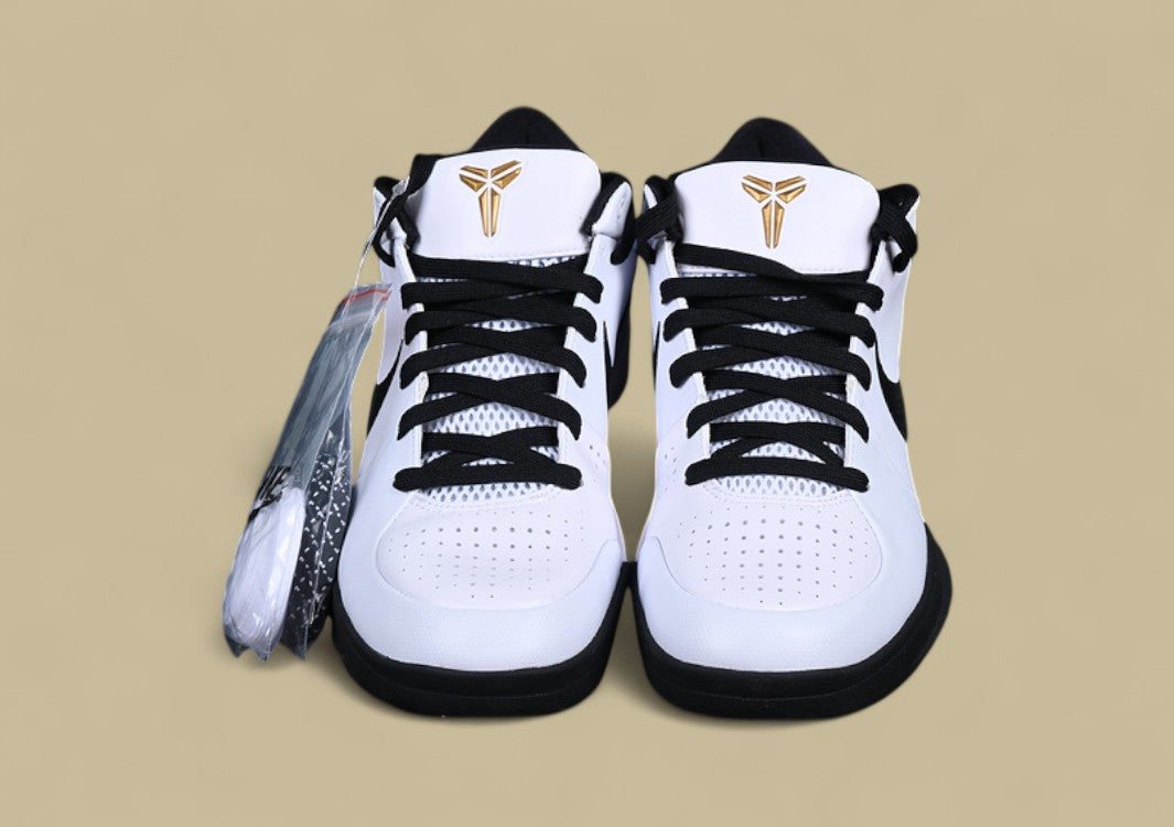 Nike Kobe Protro Mambacita White Black Metallic Gold Elegant Tribute With Bold Detailing