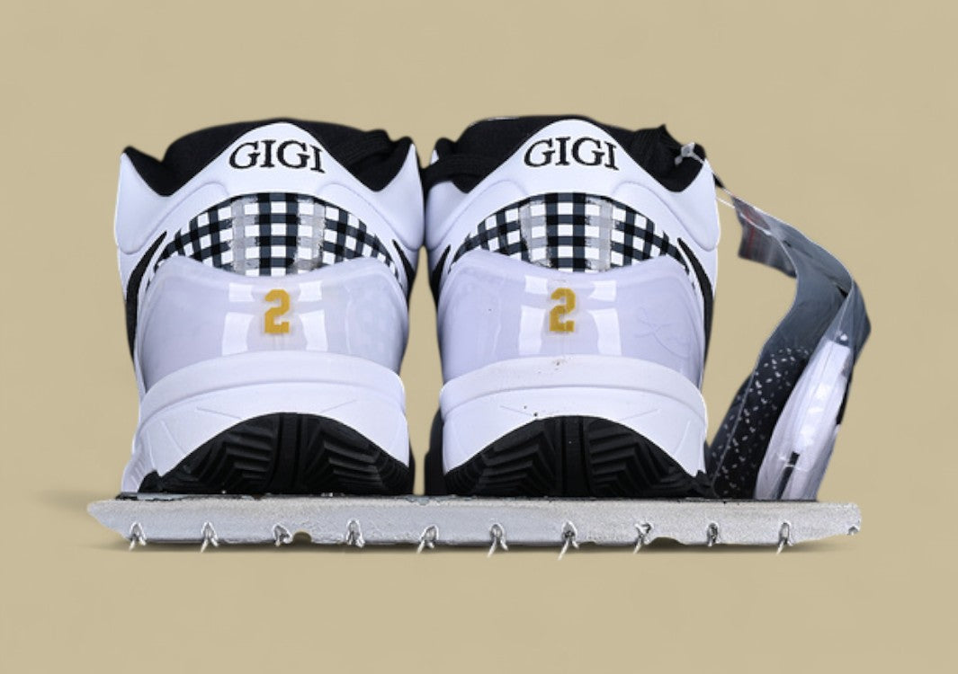 Nike Kobe Protro Mambacita White Black Metallic Gold Elegant Tribute With Bold Detailing