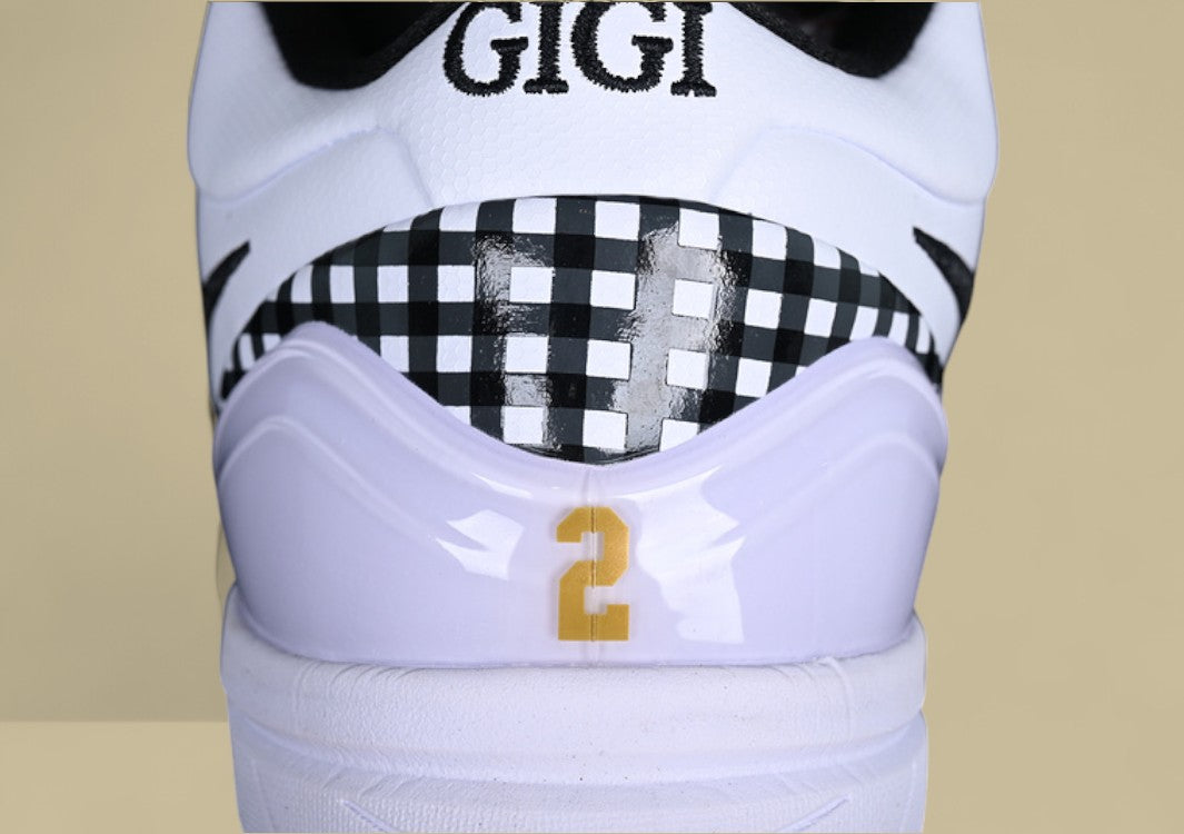 Nike Kobe Protro Mambacita White Black Metallic Gold Tribute Edition With Classic Styling
