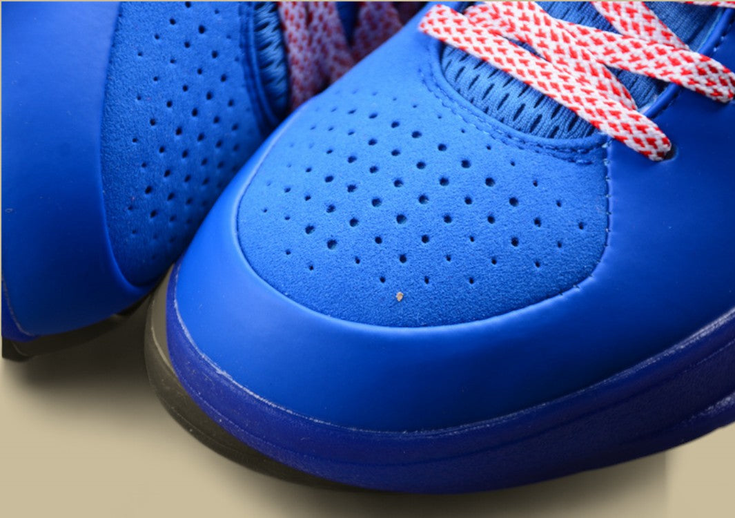 Nike Kobe Protro White Red Blue Patriotic Colorway With Bold Detailing and Low-top Design