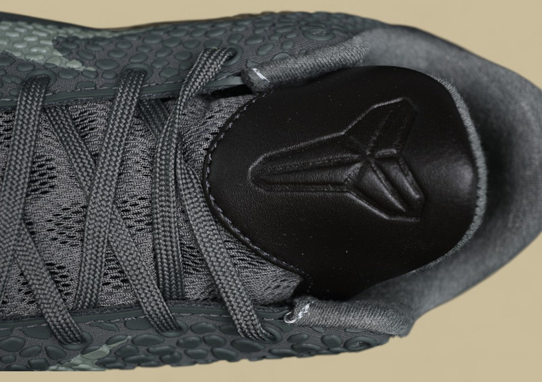 Nike Kobe "River Rock" Sleek Monochrome Low-Top Basketball Sneaker in Earthy Grey Tones