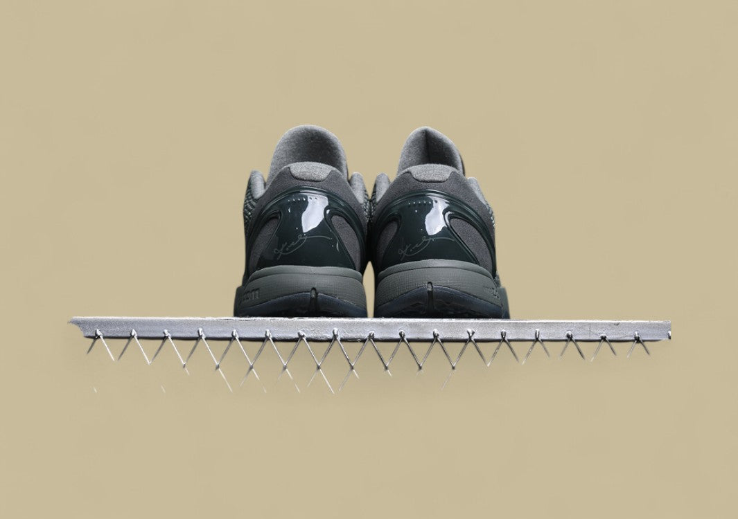 Nike Kobe "River Rock" Sleek Monochrome Low-Top Basketball Sneaker in Earthy Grey Tones