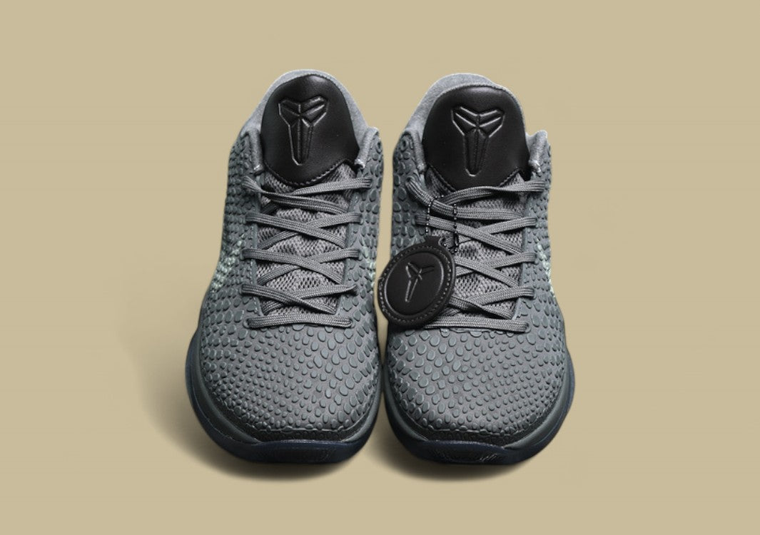 Nike Kobe "River Rock" Sleek Monochrome Low-Top Basketball Sneaker in Earthy Grey Tones