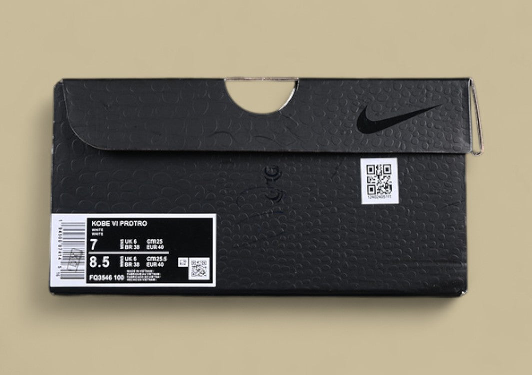 Nike Kobe "Sail Light Bone" White Black Basketball Shoes with Violet Accents