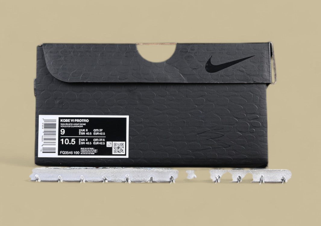Nike Kobe "Sail Star" White Black Basketball Shoes with Star Pattern Upper