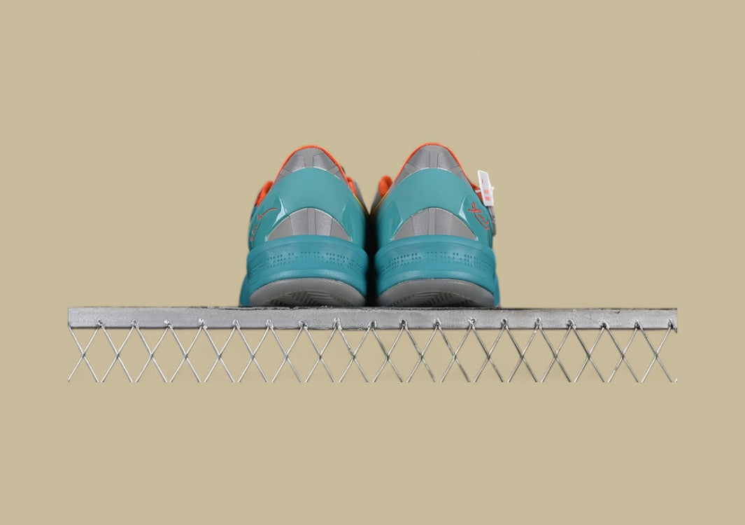 Nike Kobe "Stadium Grey Tour Yellow" Vibrant Multicolor Low-Top Basketball Shoe with Bold Graphic Print