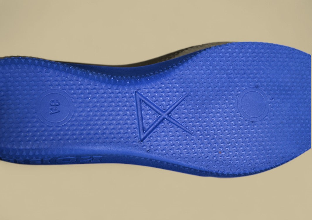Nike Kobe System Grey White Blue Lightweight Low-top With Bold Pattern and Silver Swoosh