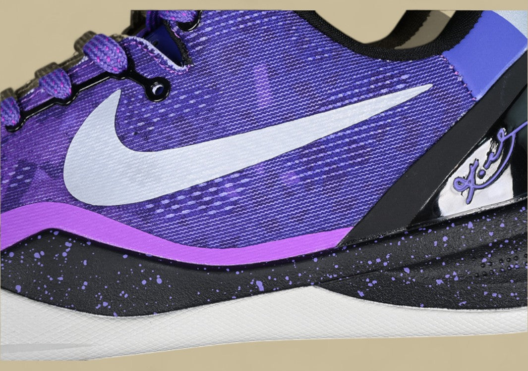Nike Kobe System Purple Gradient Court Purple pure Platinum/blackened Blue Bold Fade Design