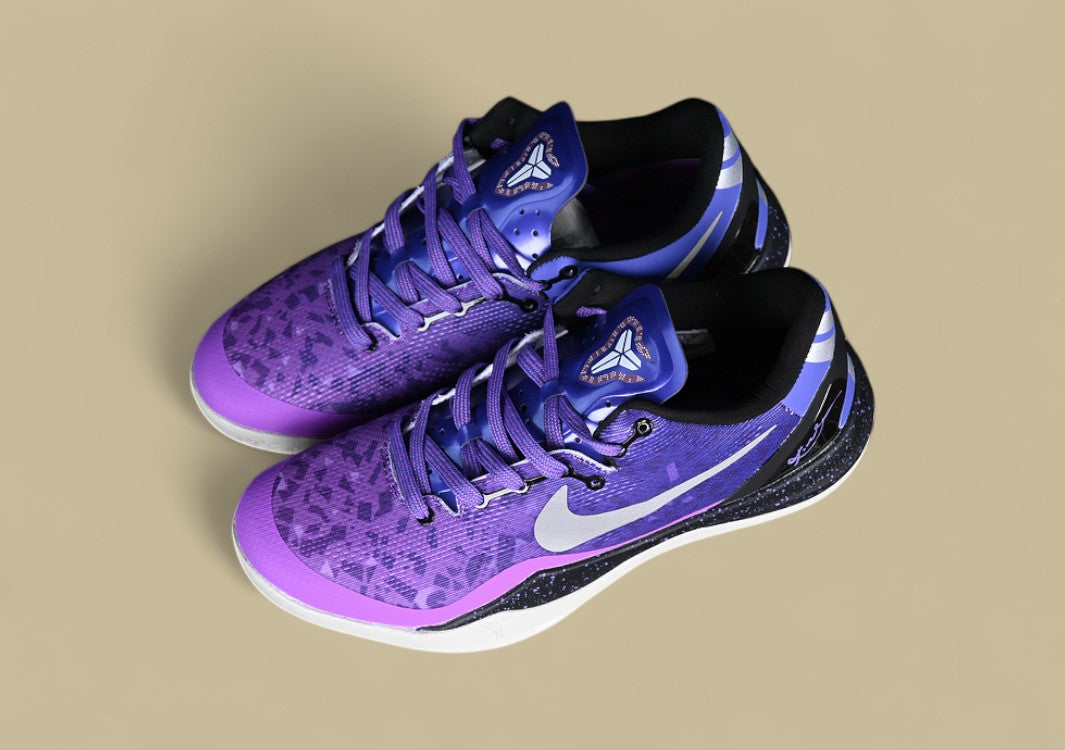 Nike Kobe System Purple Gradient Court Purple pure Platinum/blackened Blue Bold Fade Design