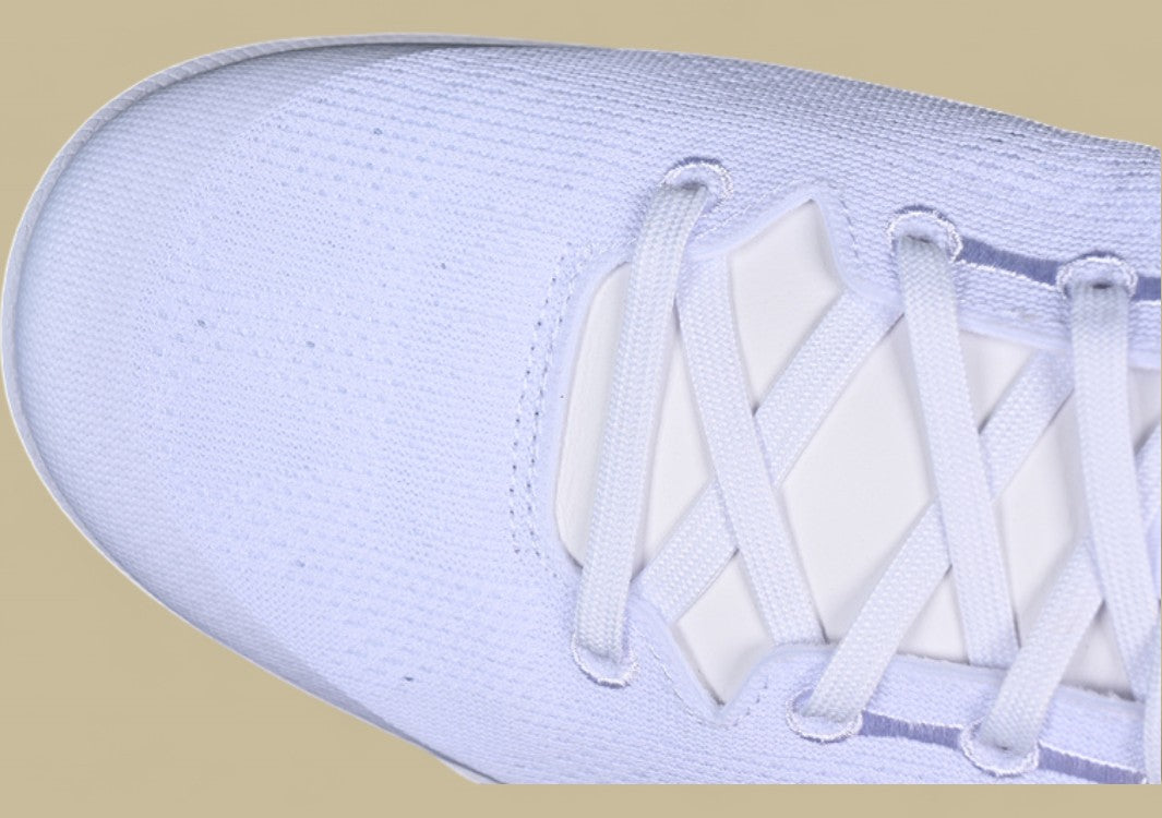 Nike Kobe System White Clean Triple-white Low-top Basketball Shoe With Sleek Minimalist Design