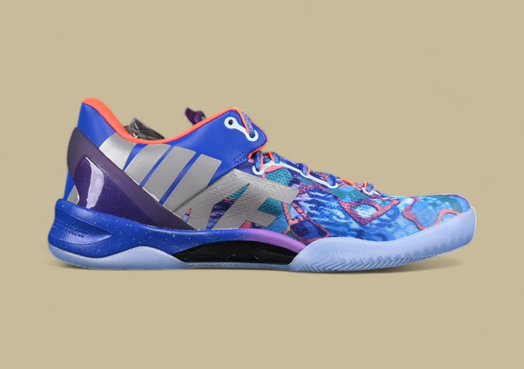 Nike Kobe "What The" Multi-Color Mashup Basketball Shoe with Bold Graphic Detailing