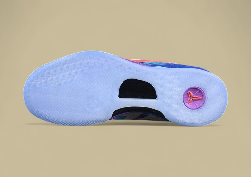 Nike Kobe "What The" Multi-Color Mashup Basketball Shoe with Bold Graphic Detailing