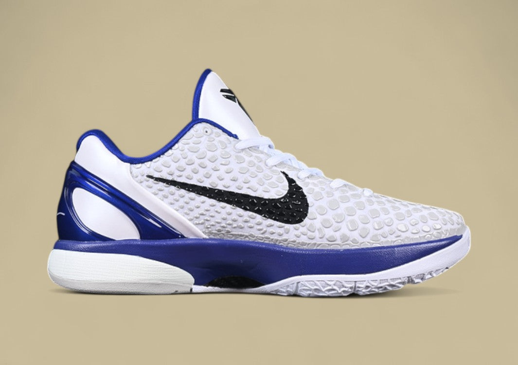 Nike Kobe "White Black Concord" Classic Low-Top Basketball Shoe in Neutral Tones