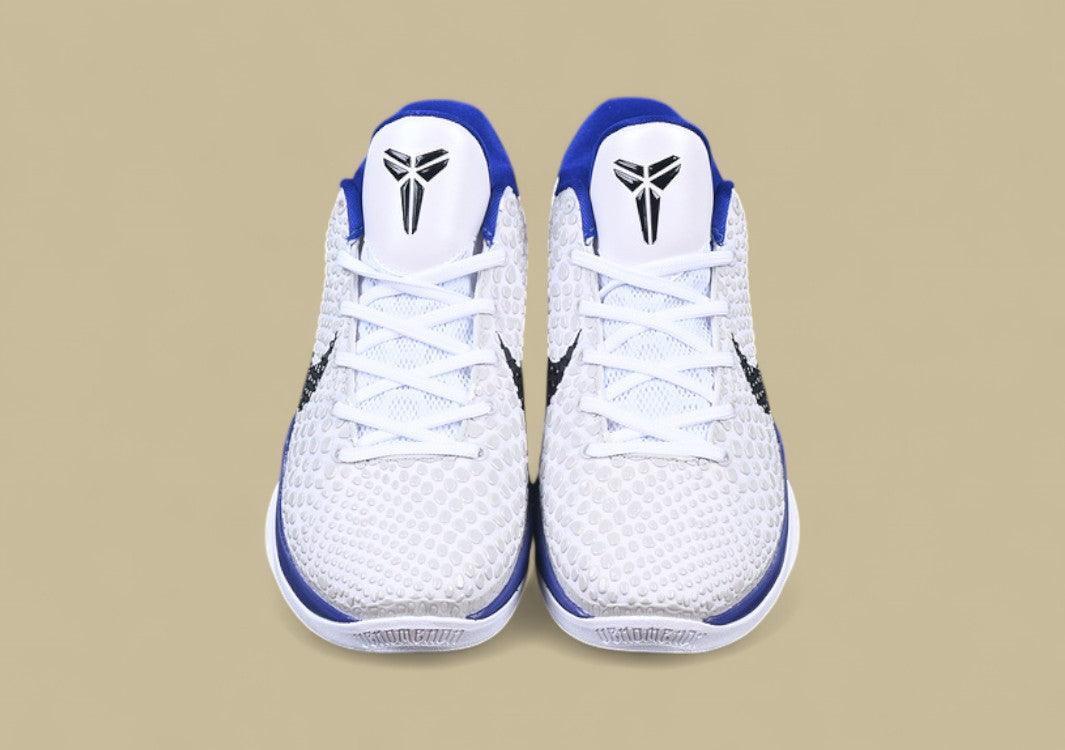 Nike Kobe "White Black Concord" Classic Low-Top Basketball Shoe in Neutral Tones