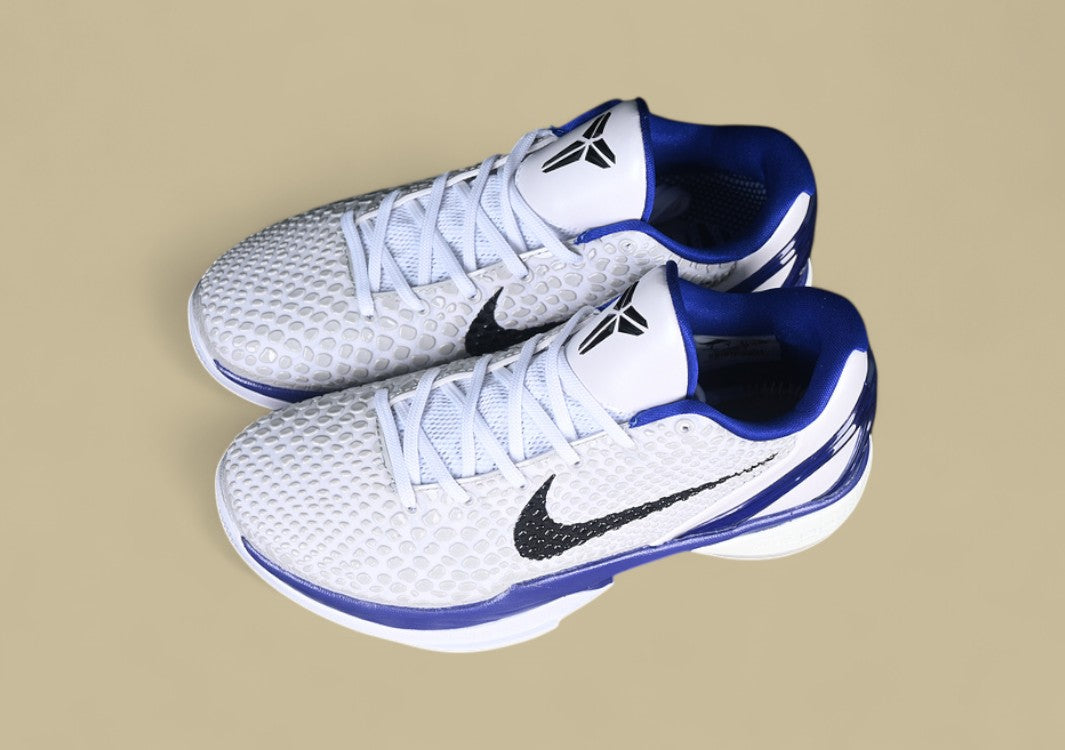 Nike Kobe "White Black Concord" Classic Low-Top Basketball Shoe in Neutral Tones