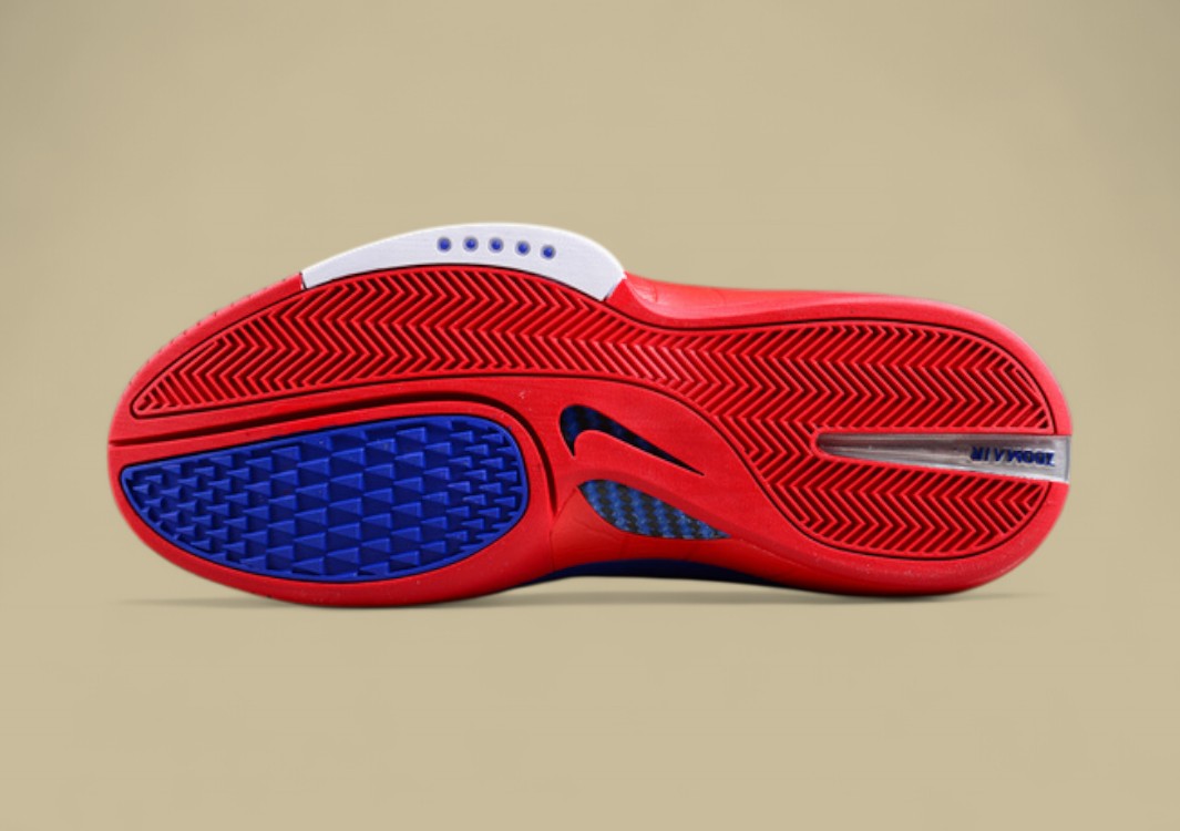 Nike Kobe "White Game Royal Sport Red Metallic Silver" Patriotic-Themed High-Top Basketball Shoe