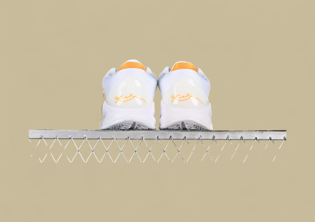 Nike Kobe “Bruce Lee” White Black Comet Red Tribute Low-Top Basketball Shoe with Iconic Martial Arts Inspiration