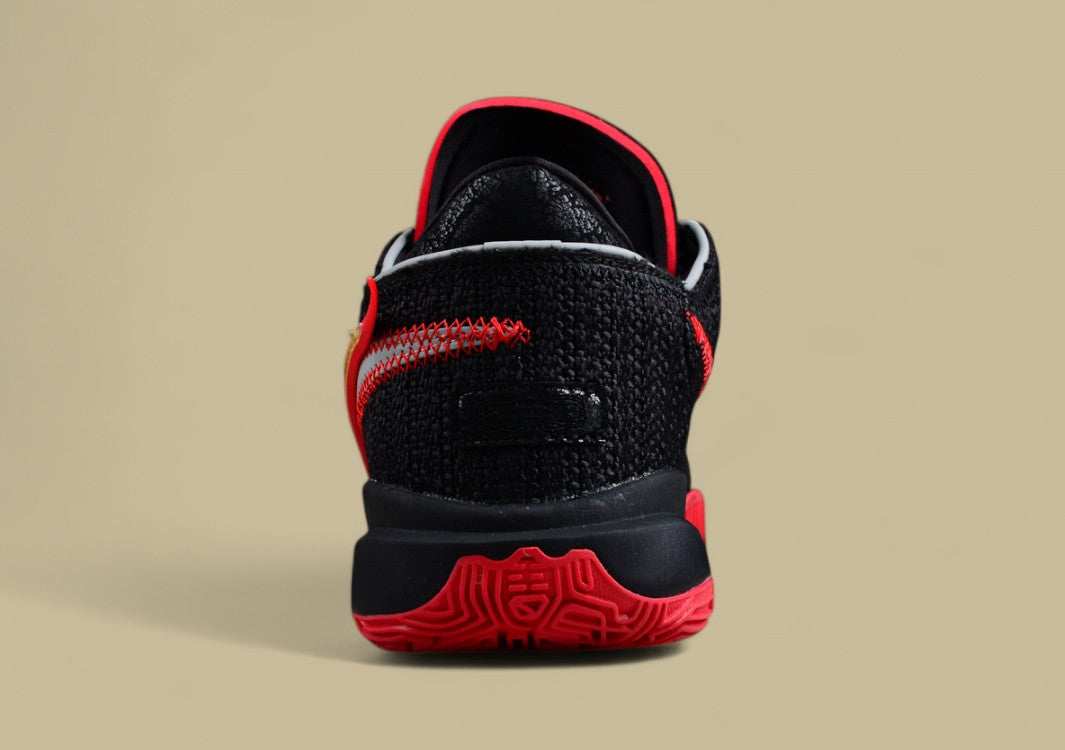 Nike Lebron 20 Ep James Black And Red Professional Basketball Shoes
