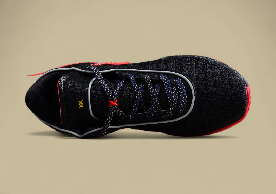 Nike Lebron 20 Ep James Black And Red Professional Basketball Shoes