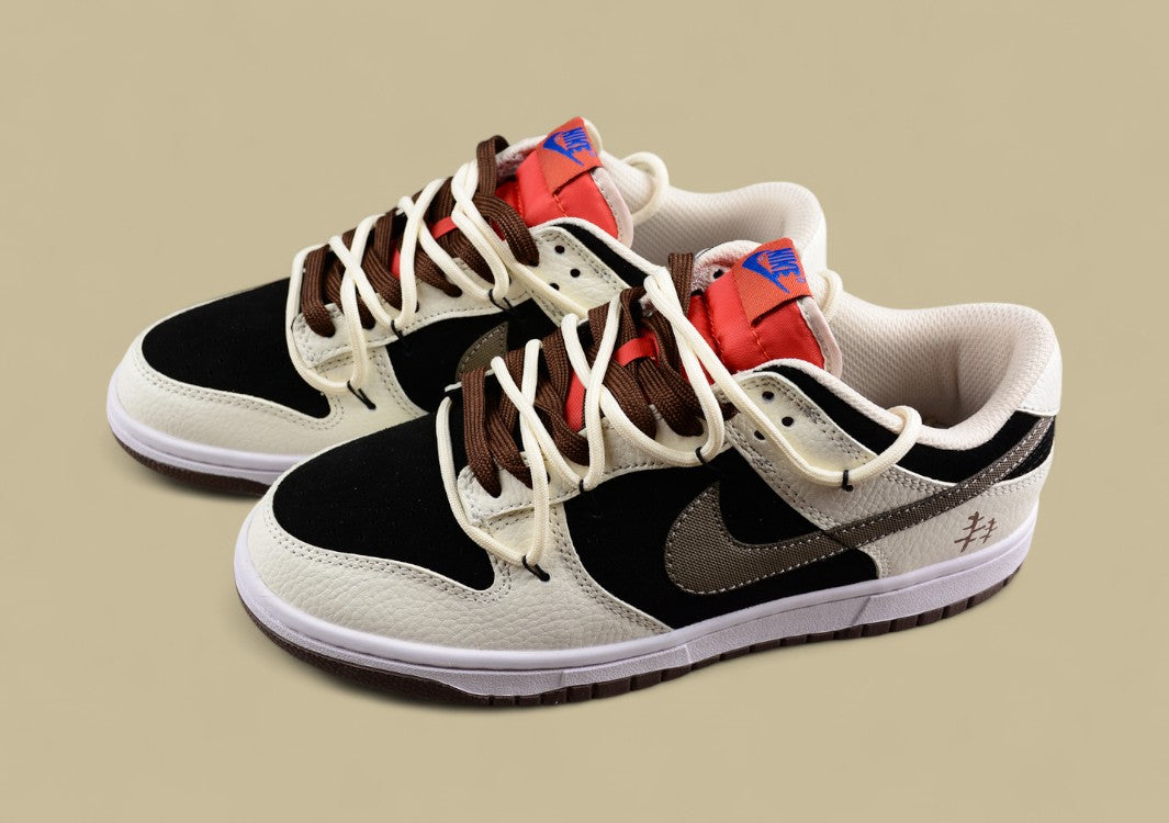 Nike SB Dunk Low "Mars Stone Mocha" – Broken Backboard-Inspired Fashion Casual Shoes
