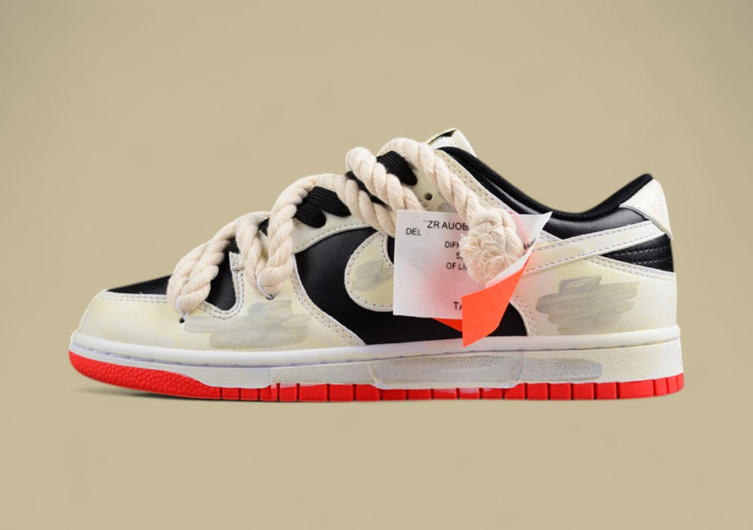 Nike SB Dunk Low “Rope Tag” Custom Retro Casual Shoes